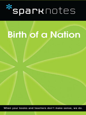 cover image of Birth of a Nation (SparkNotes Film Guide)